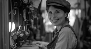celebration-labour-day-with-monochrome-view-woman-working-her-job